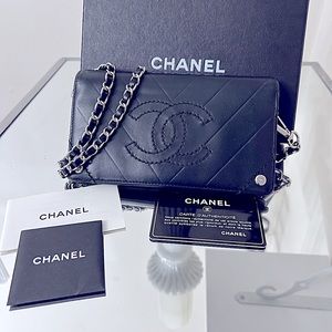 SALE❤️ CHANEL LAMBSKIN LEATHER WOC ❤️